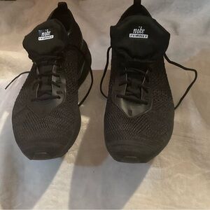 Nike Black Flyknit Running Shoes